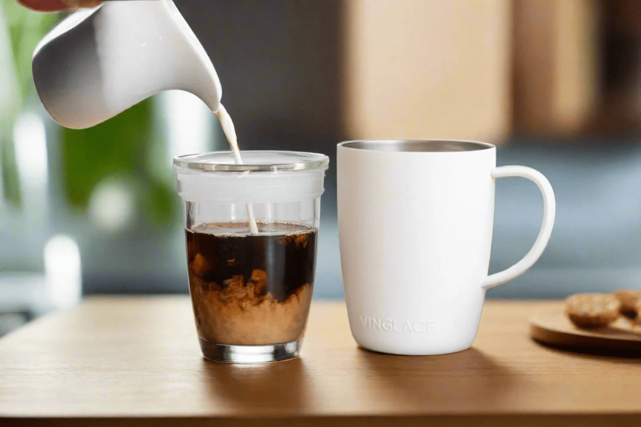 Coffee Cup in White - Image 3
