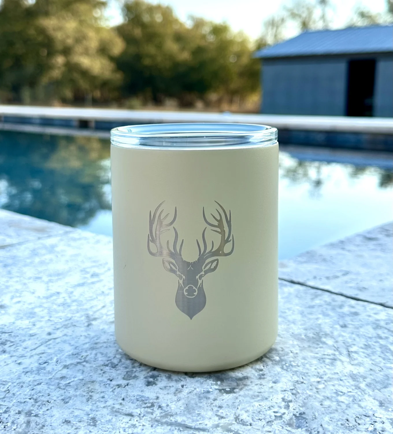 Limited Edition Deer Hunter Set of 4 Whiskey Glasses - Image 4
