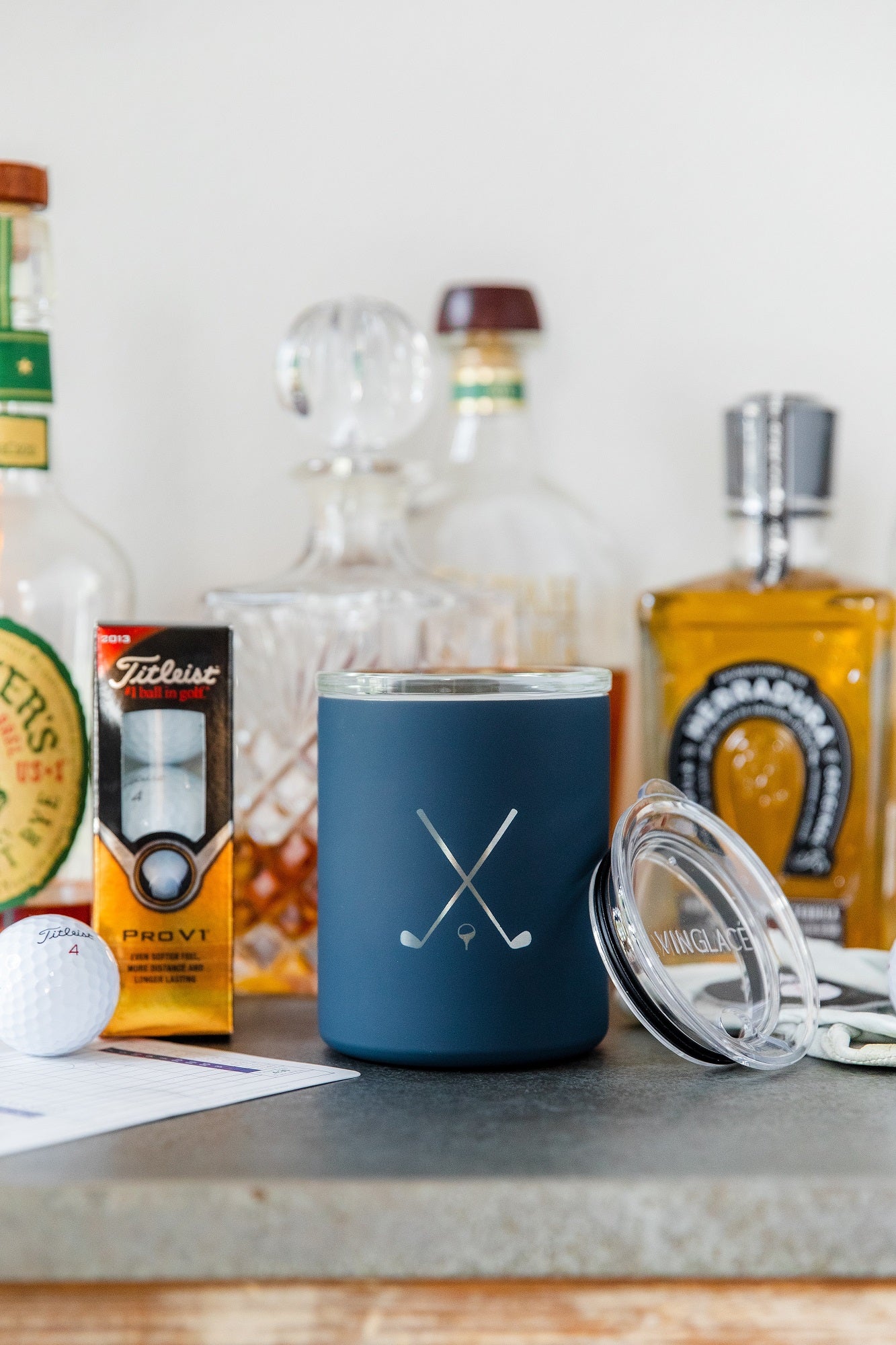 Limited Edition Set of 4 Whiskey Glasses Outdoorsman - Image 7